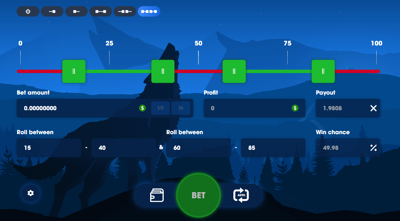 Jeu de dés interne Wolfbet