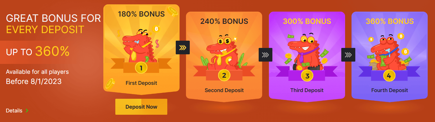 Bonus de bienvenue BC.GAME