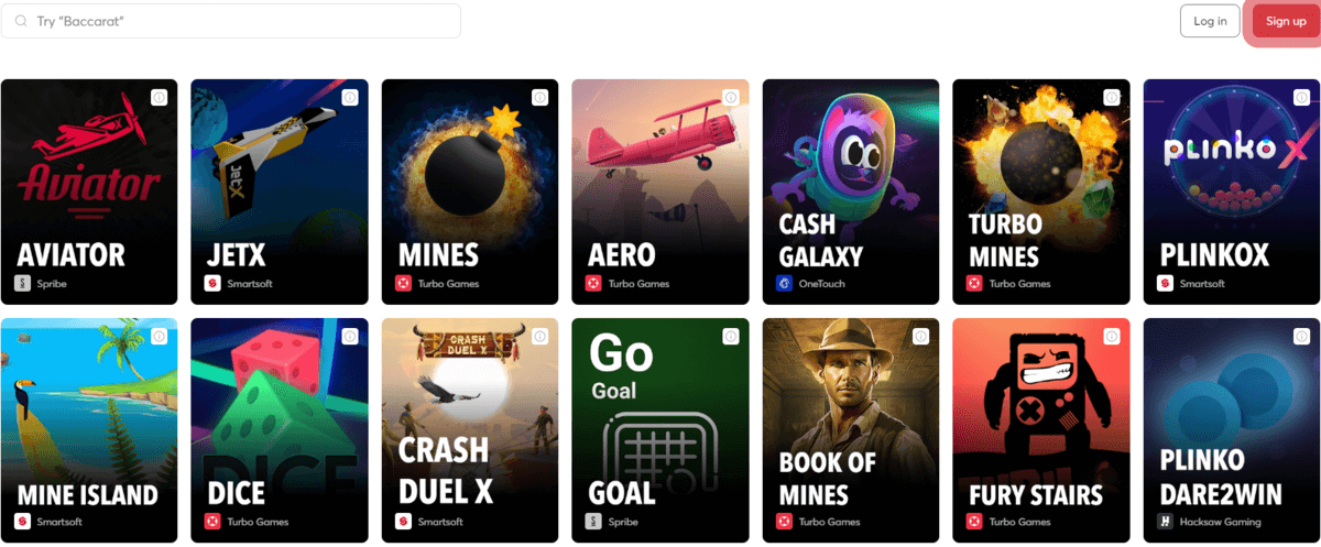 Jeux Crash Bitcasino