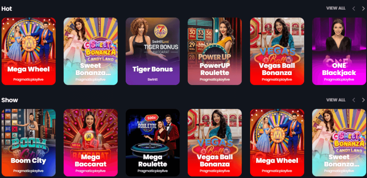 Jeux en direct Bitkingz