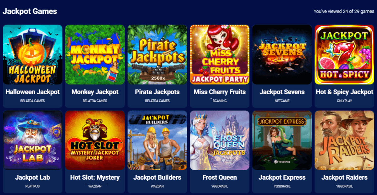 Machines à sous Blizz Jacpot