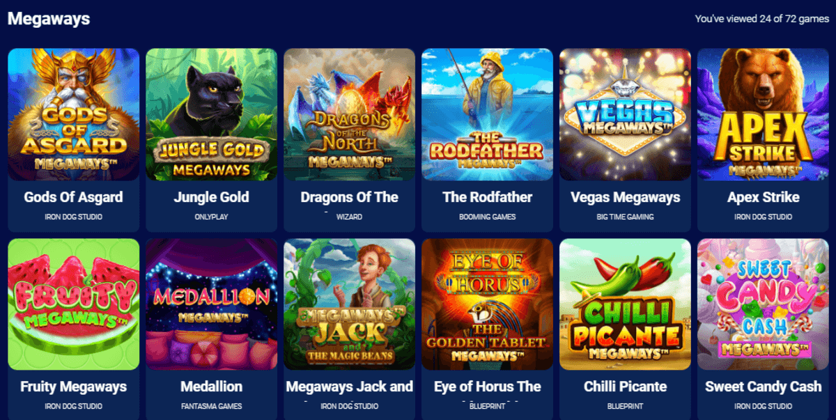 Machines à sous Blizz Megaways