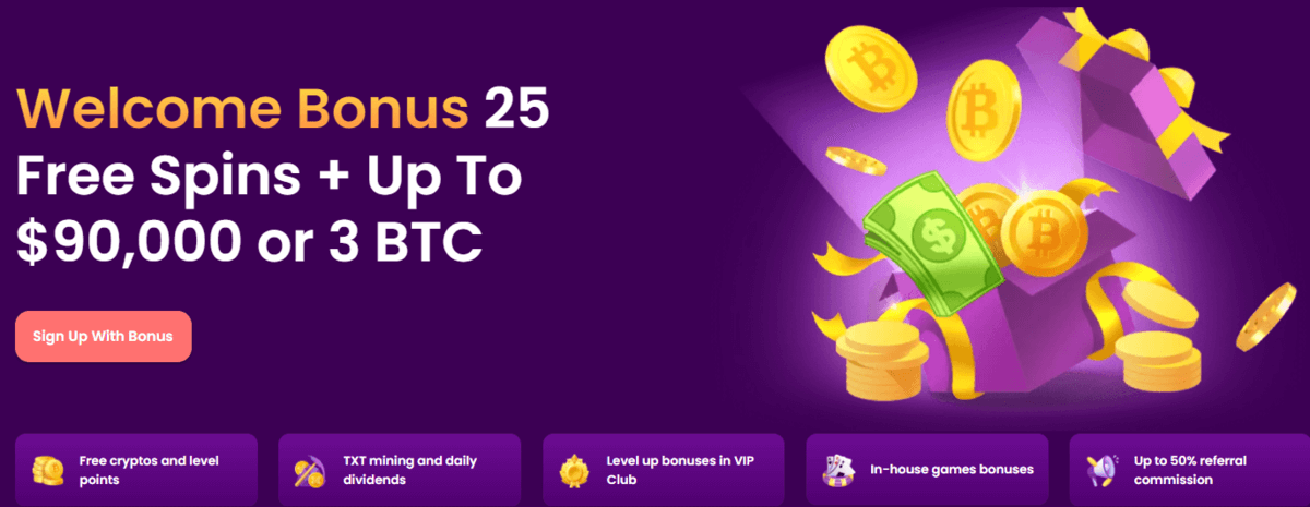 Bonus de bienvenue Trustdice